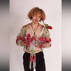 Rose Long Sleeve Shirt